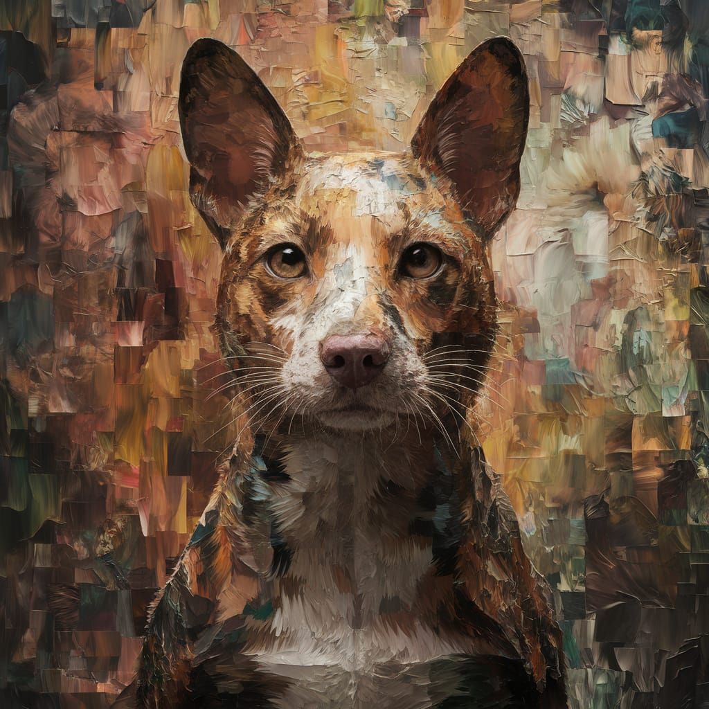 Surreal Patchwork Menagerie in Epic Cinematic Style