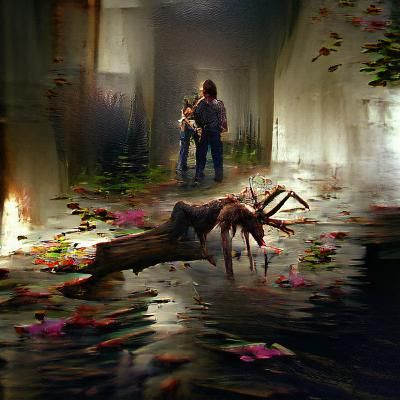 Sinister Last of Us Inspired Scene