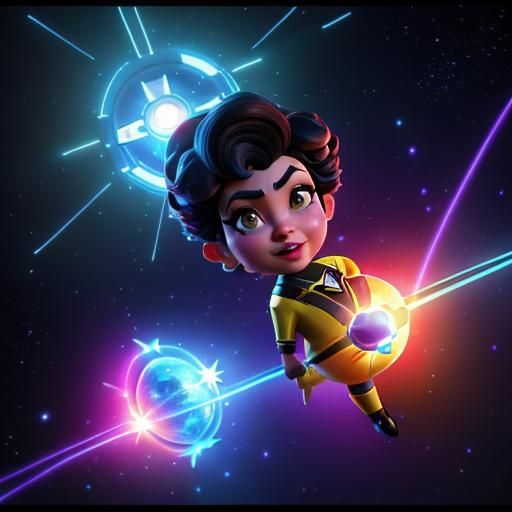 Animated Star Trek Reimagined as 3D Art