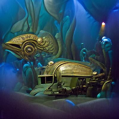 Nautilus Submarine from 20,000 Leagues Under the Sea