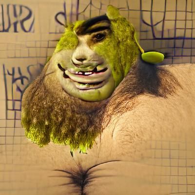 Shrek Digital Rendering