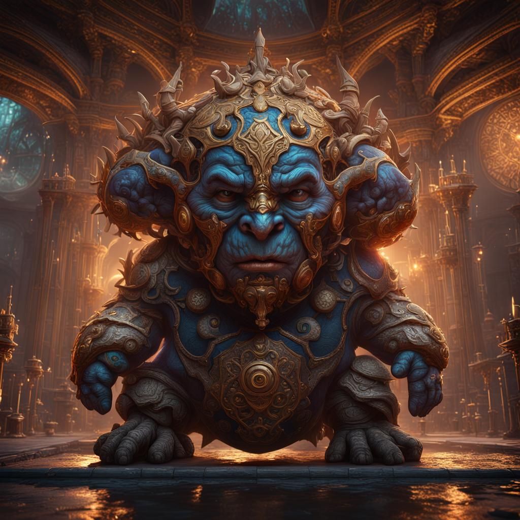 Big Head Small Body Concept Art