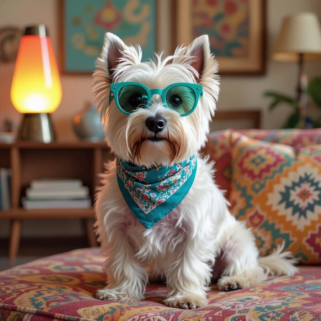 My Westie is a Snappy Dresser