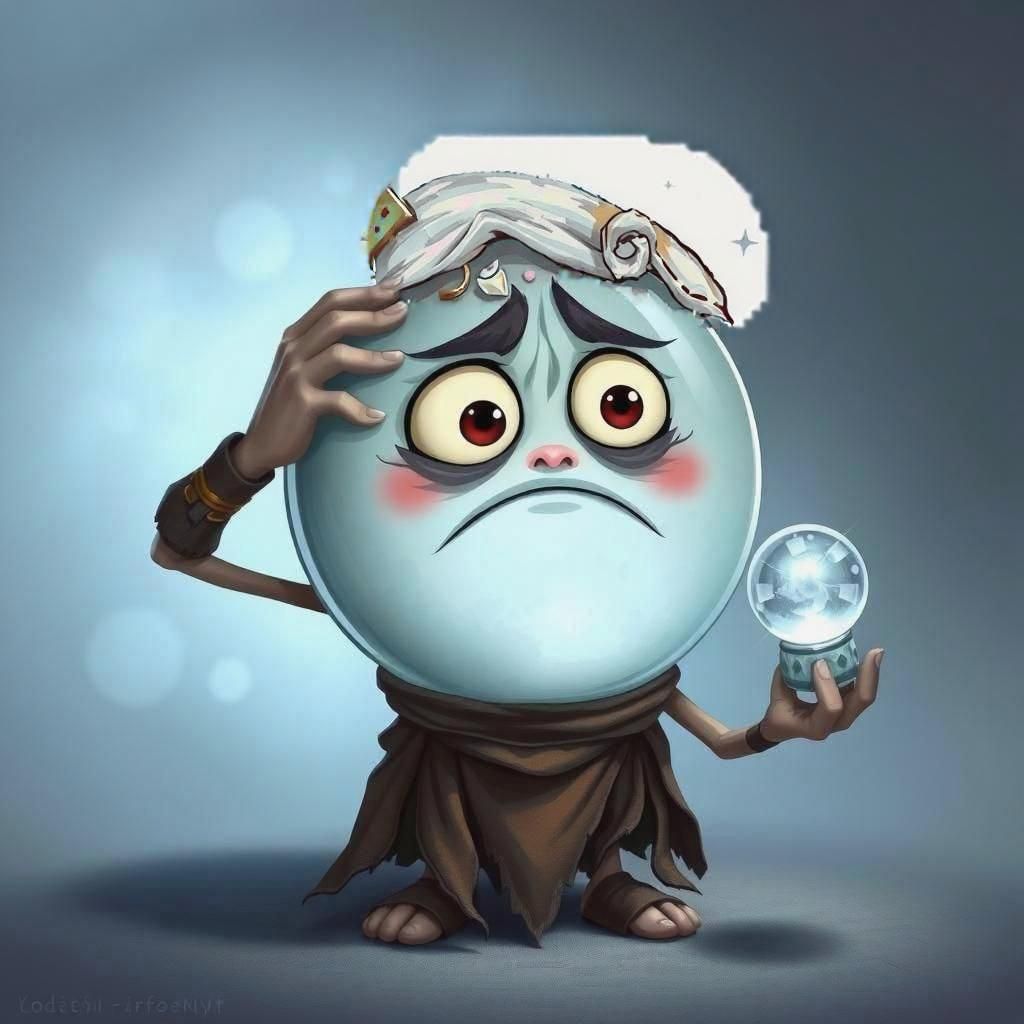 Anxiety Character as a Fortune-Telling Crystal Ball