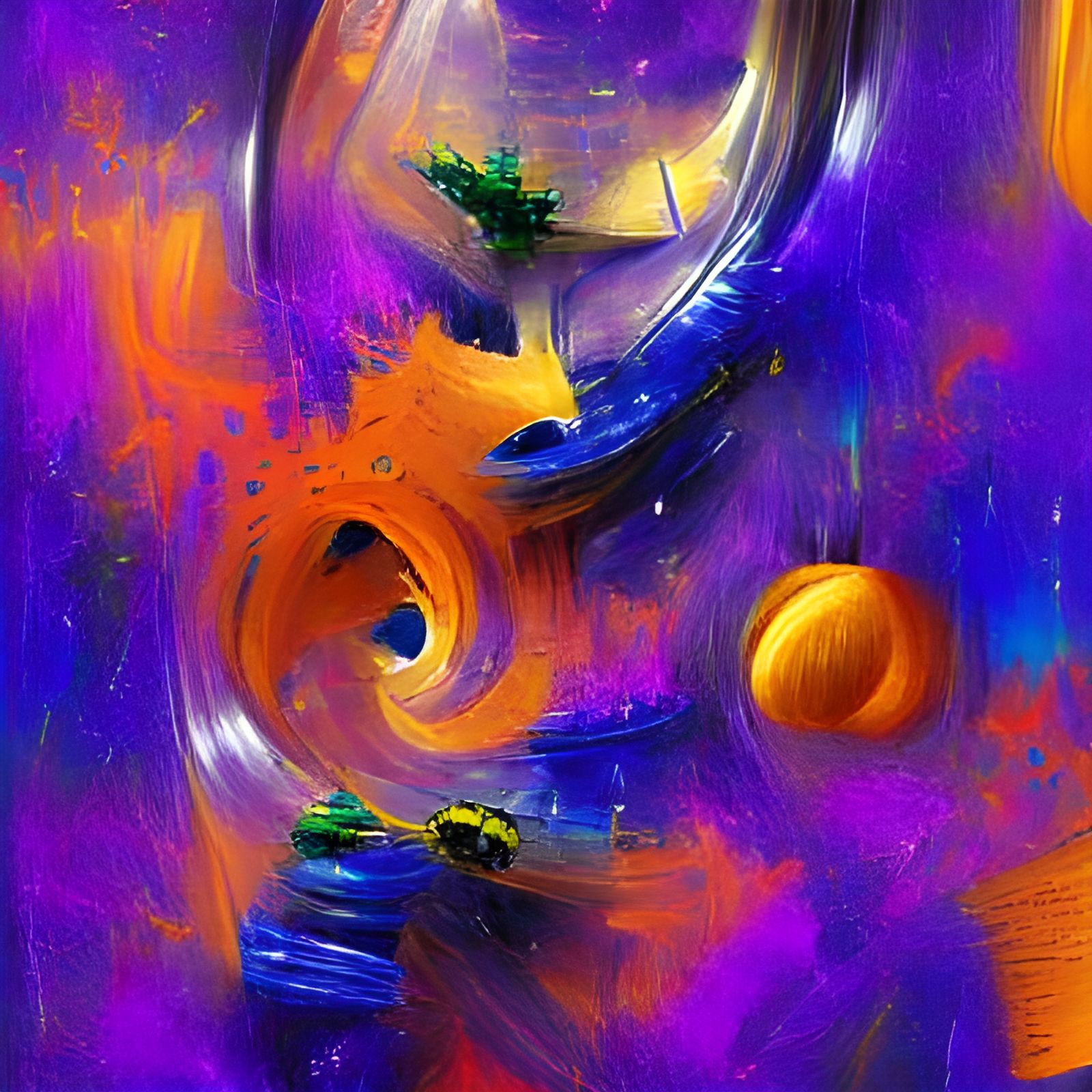 Abstract Art: Time and Space in Detail