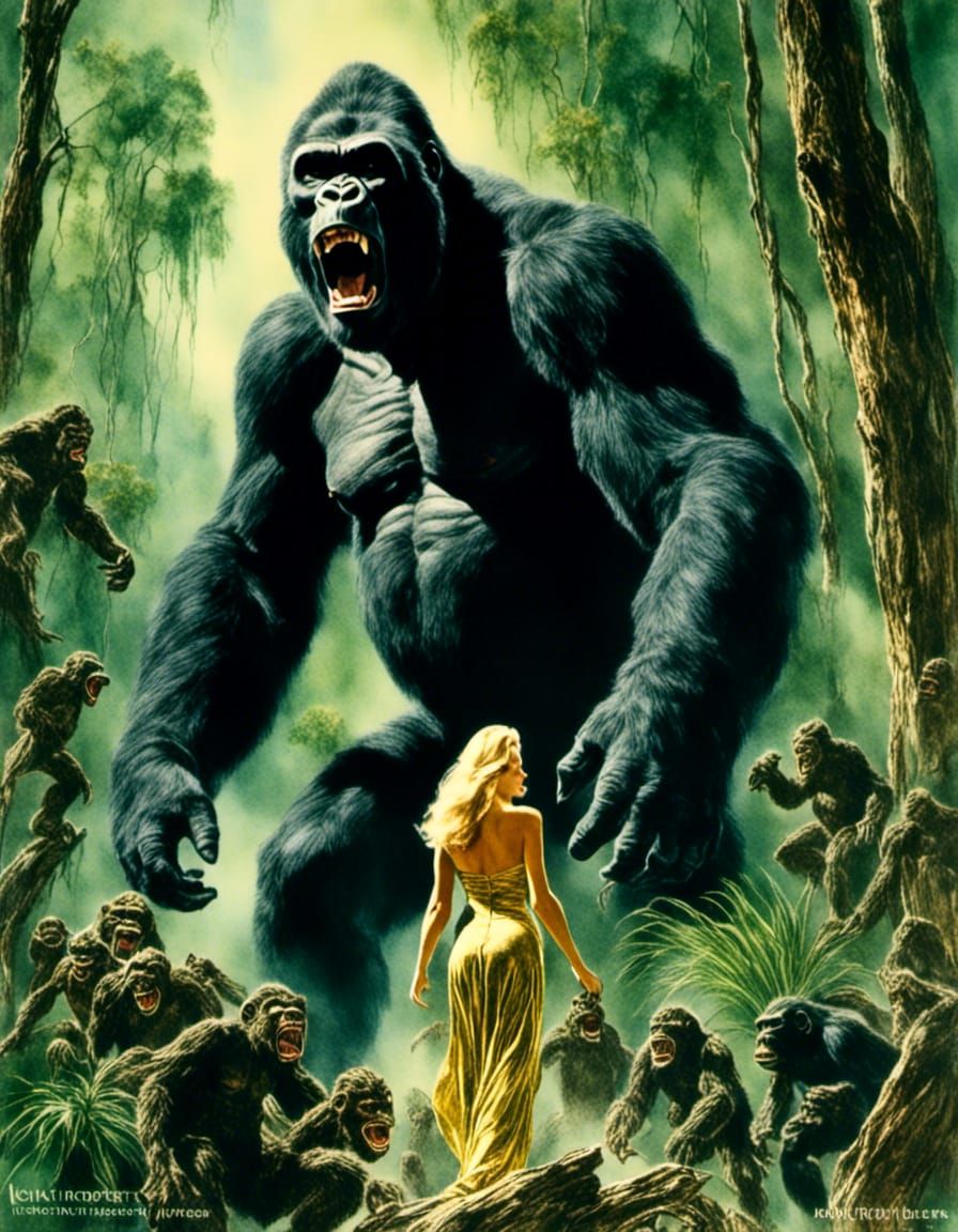 king kong, king of the apes