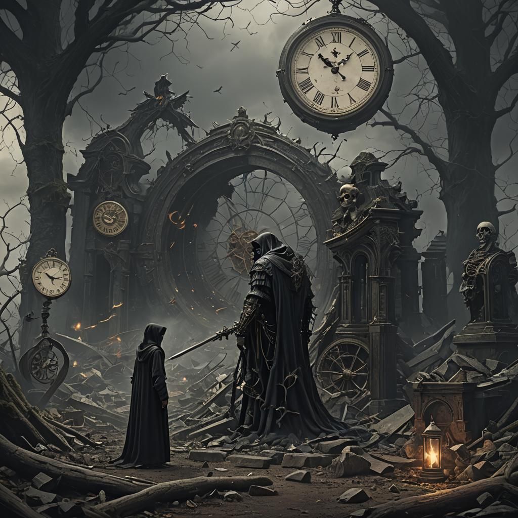 Dark Fantasy Loss: Hyperdetailed Art in Unreal Engine