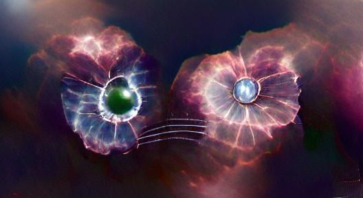 Spectacular Cats Eye Nebula Formation
