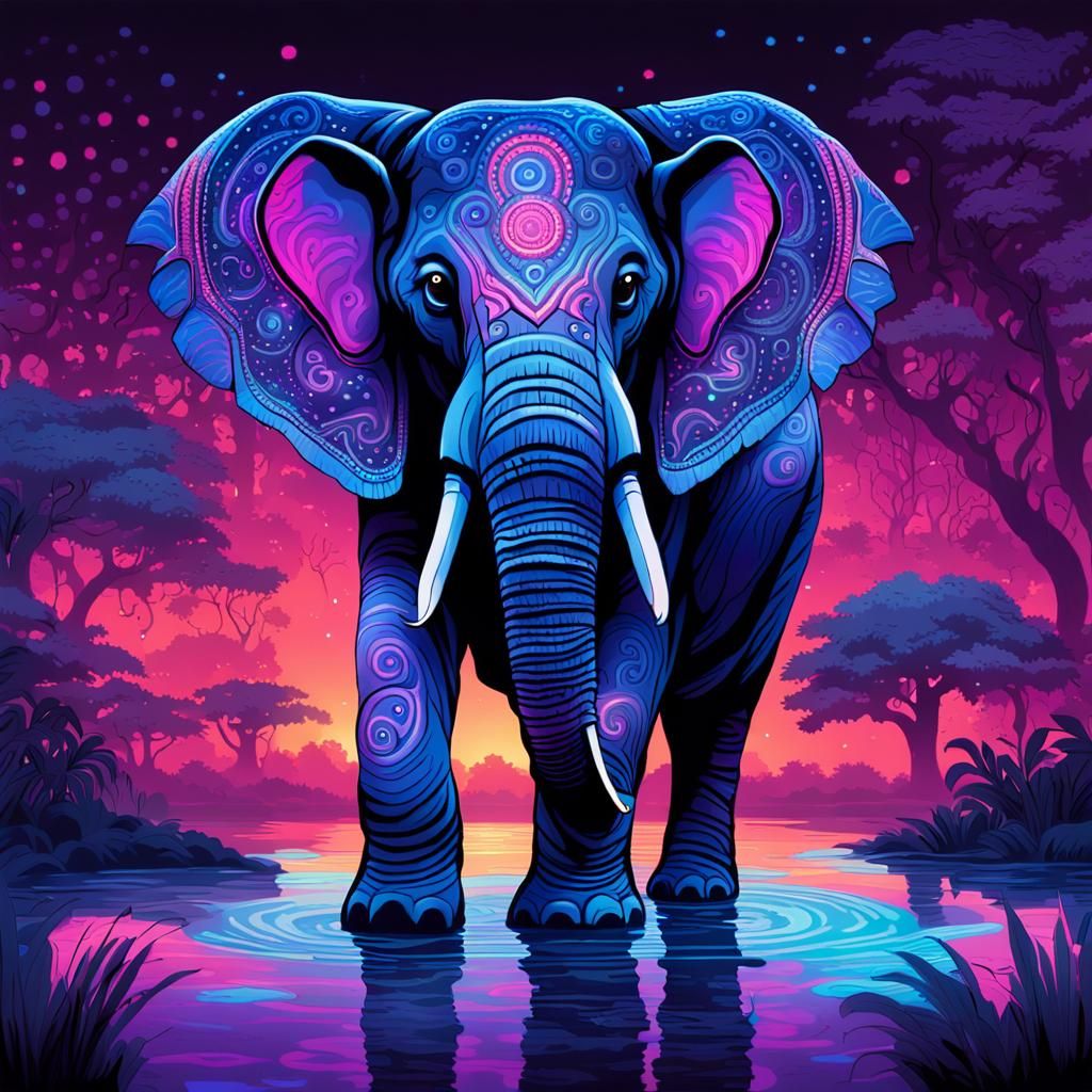 A beautiful Elephant