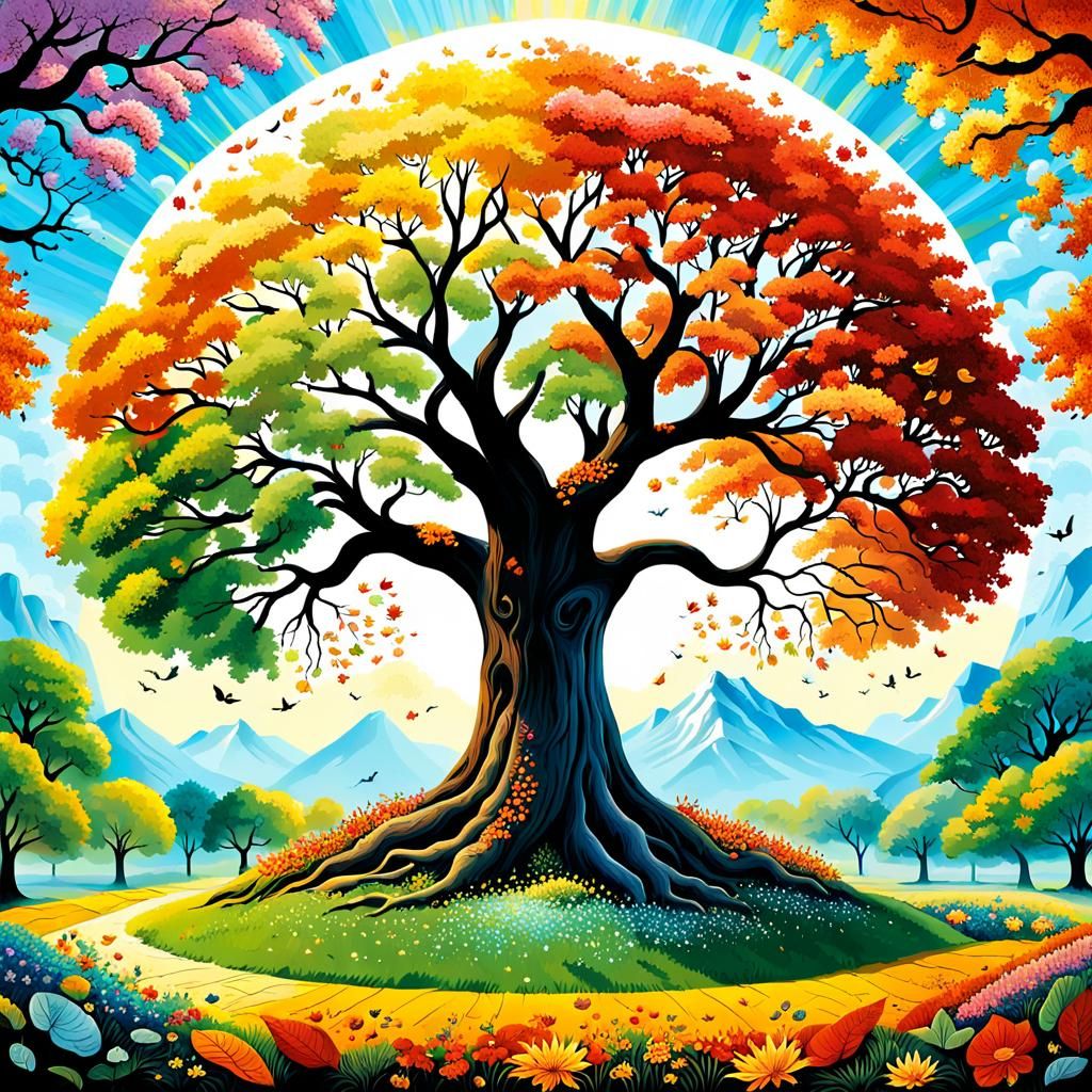 Tree of Life: Seasons in Fantasy Concept Art