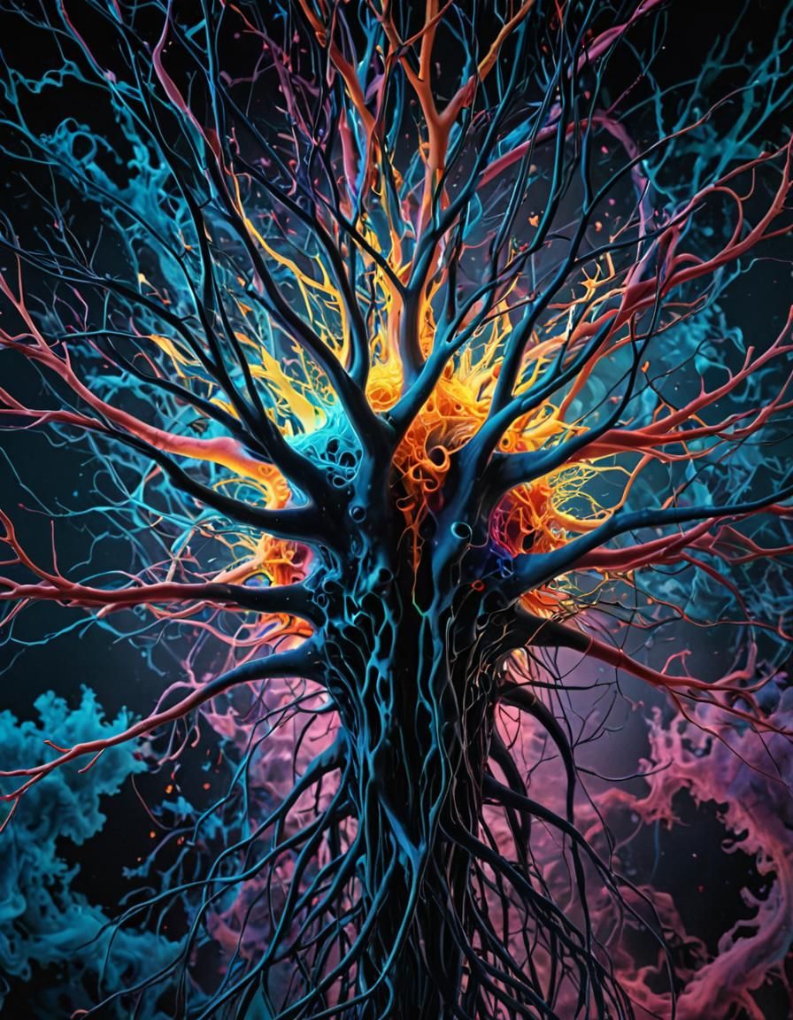 Surreal Cognitive Landscape in Cinematic Photo