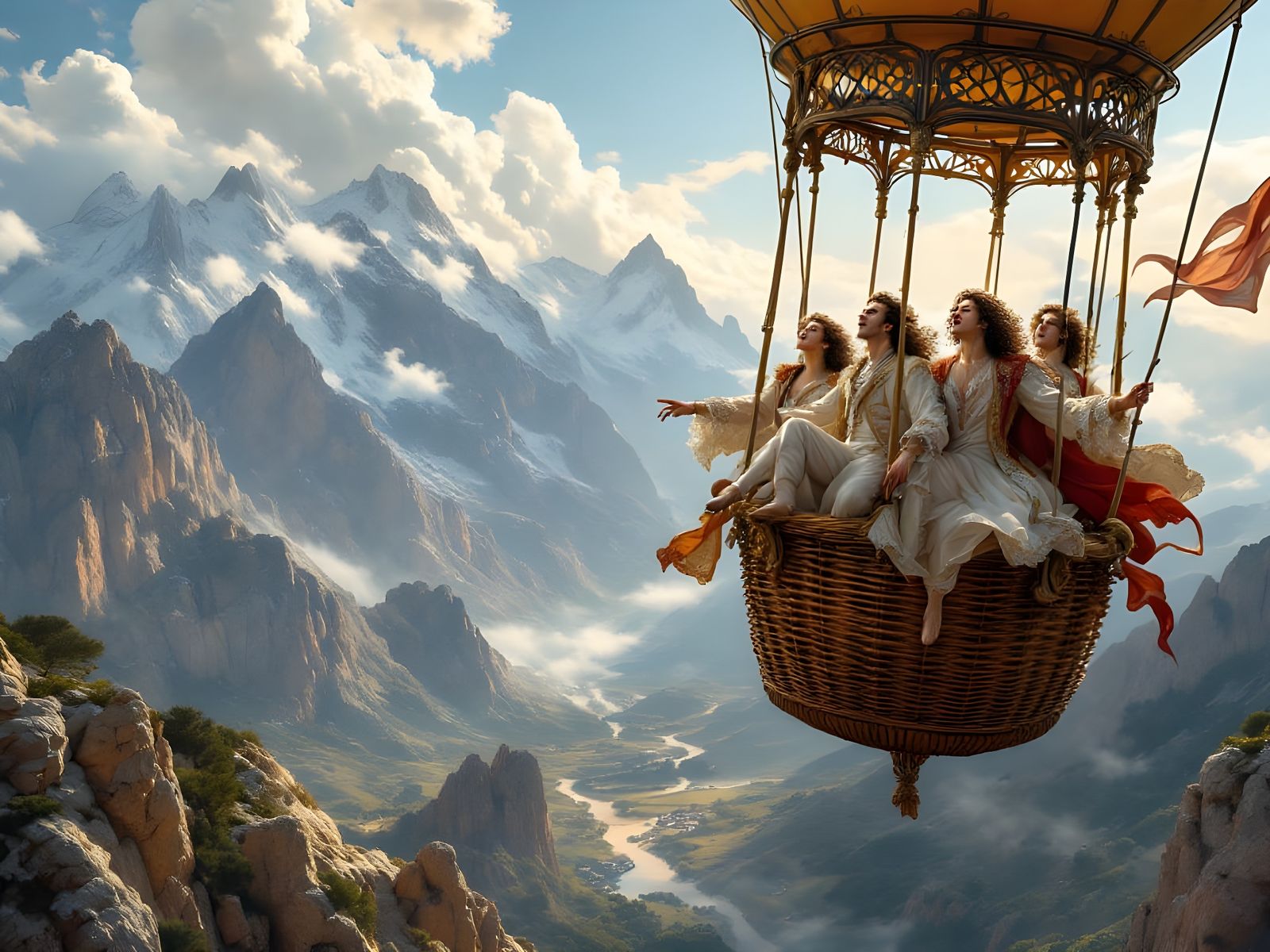 Baroque Opera Singers Soar Above Alcudina Mountains in Corsi...