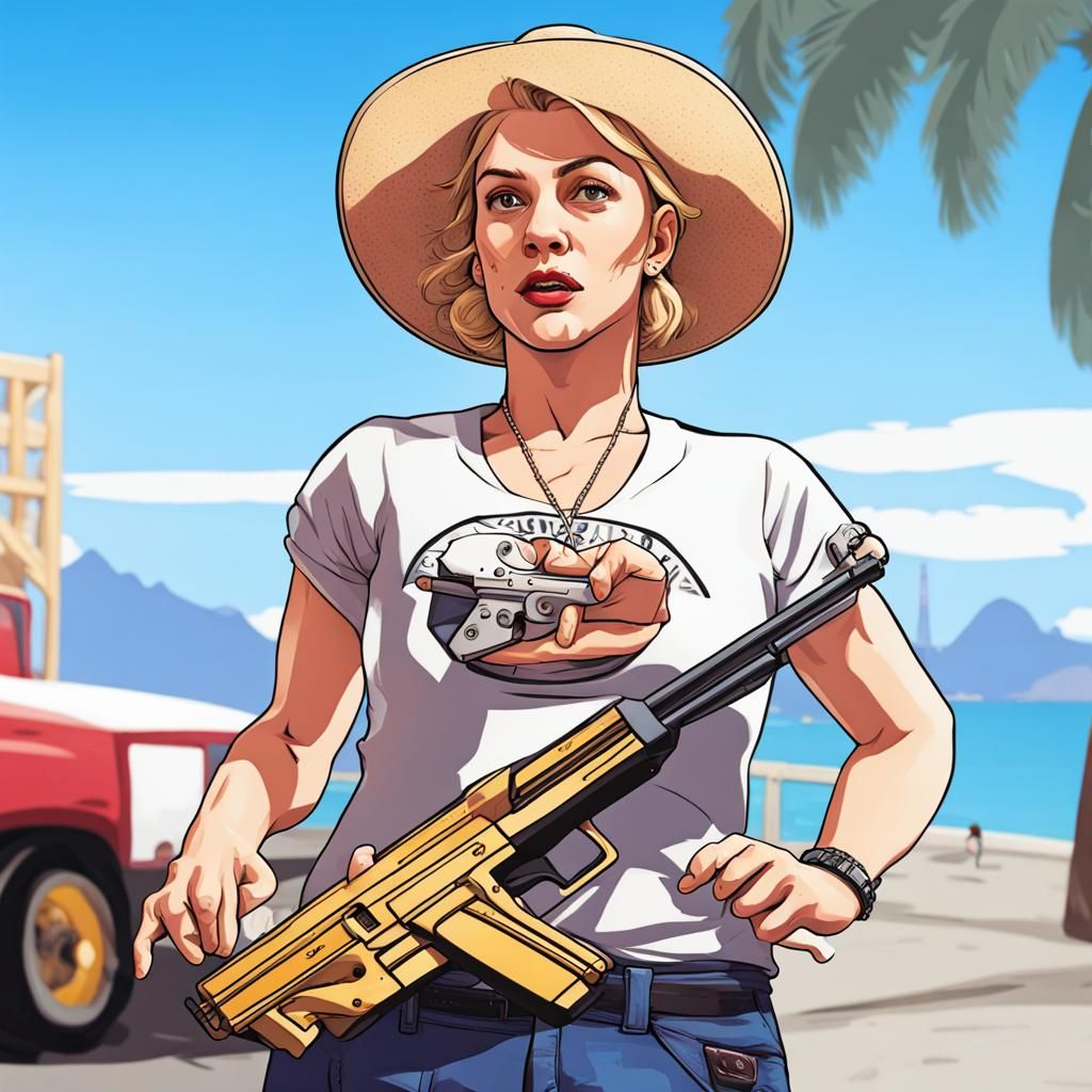 AI Generated Grand Theft Auto Image