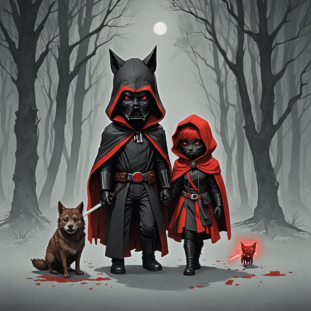 Sith Little Red Riding Hood and the Wolf