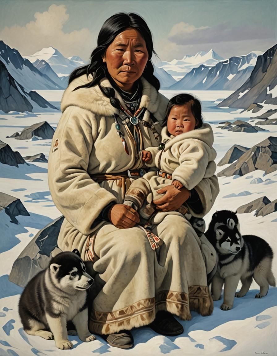 Inuit Motherhood: A Portrait of Arctic Life