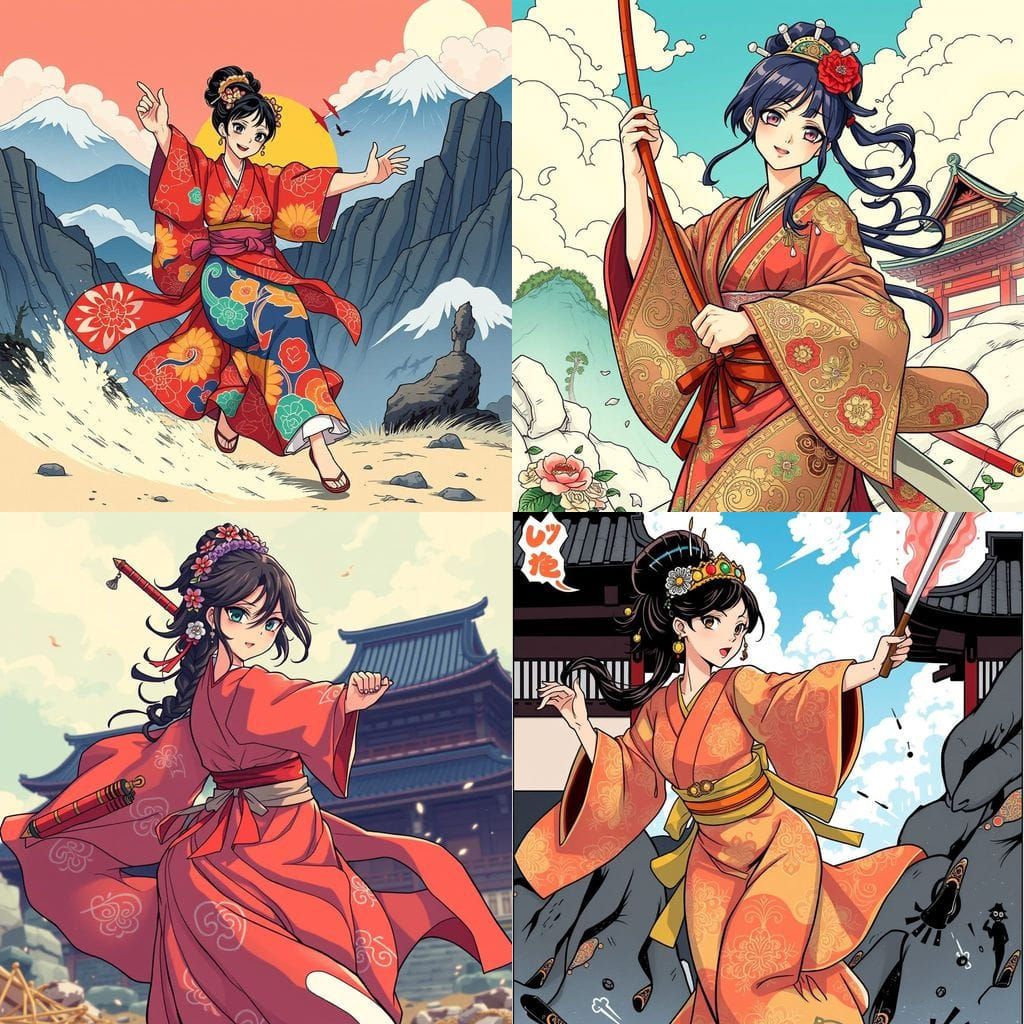 Animated Queen Saves King in Japan: Manga Style