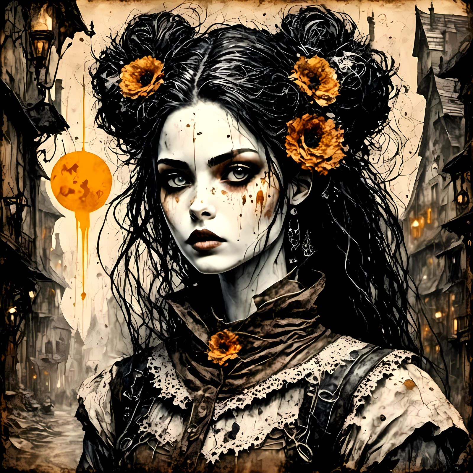 Motoman Nine Eyes approaches Imnif Alvarun on the streets of...