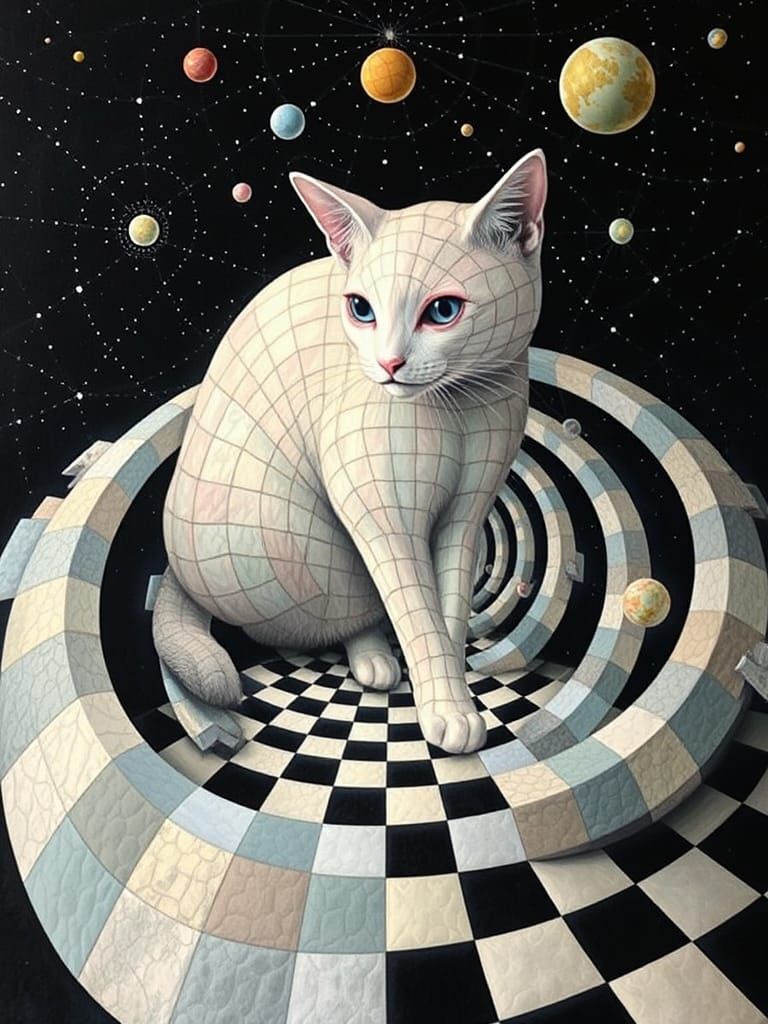 Catalyst of Surrealistic Teleportations in Maximalist Escher...