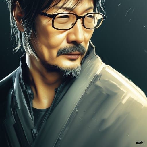 Detailed Portrait of Two Characters in Art Nouveau Style