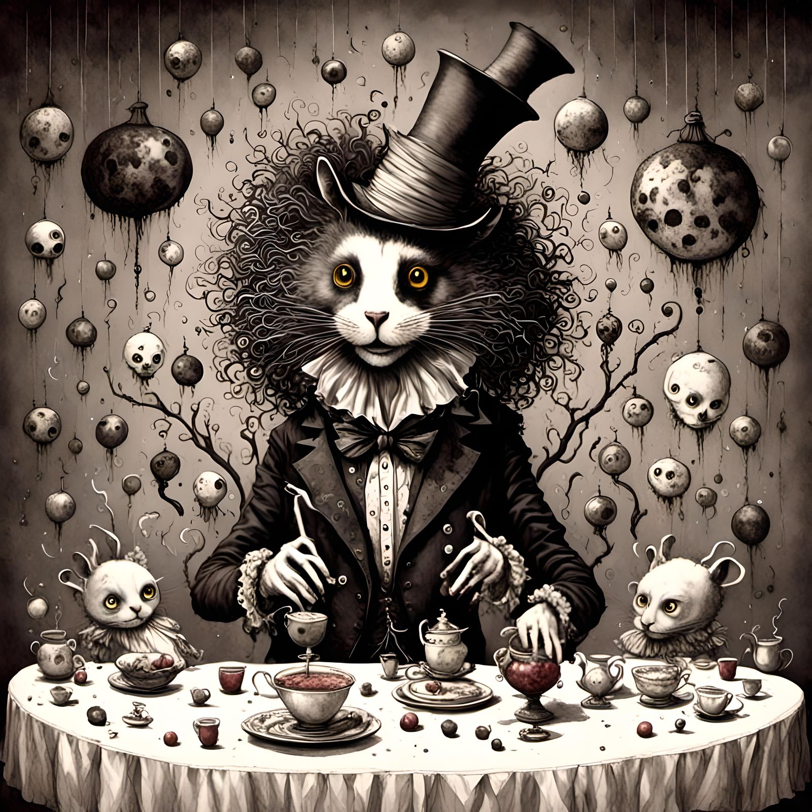 Dark Whimsical Circus Fable