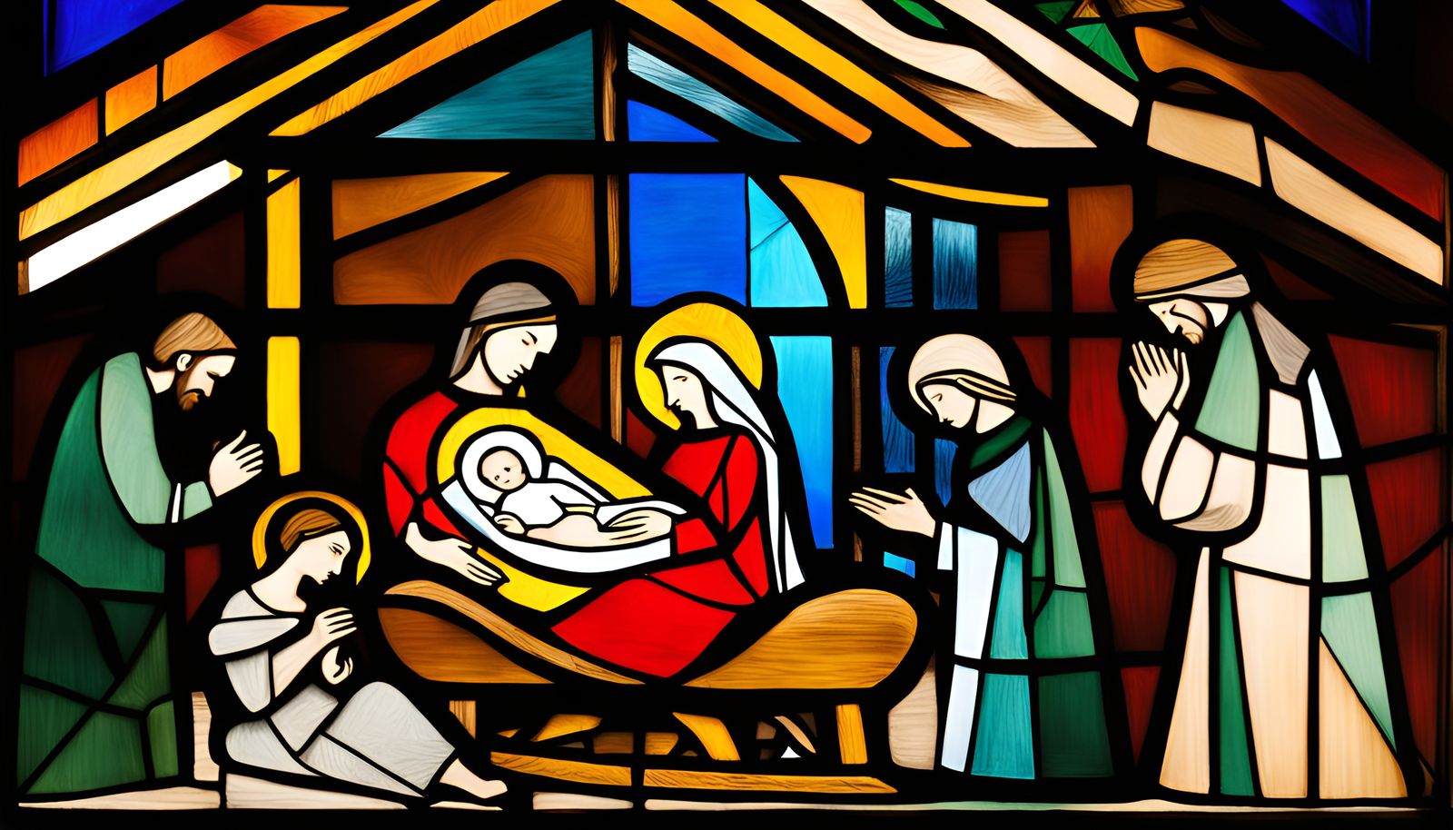 Nativity scene by Picasso.