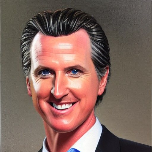 Portrait of Gavin Newsom