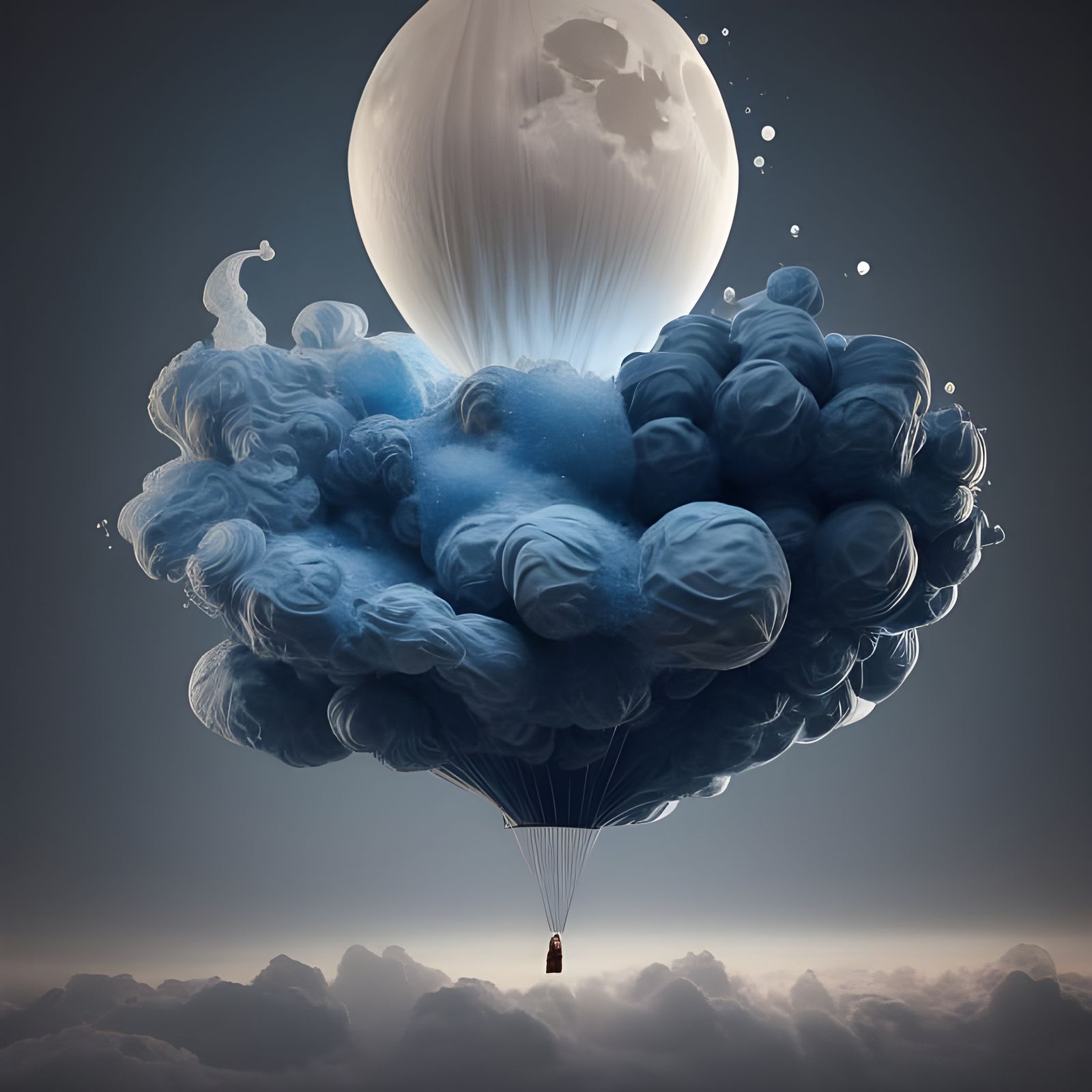 The Real moon looks like this