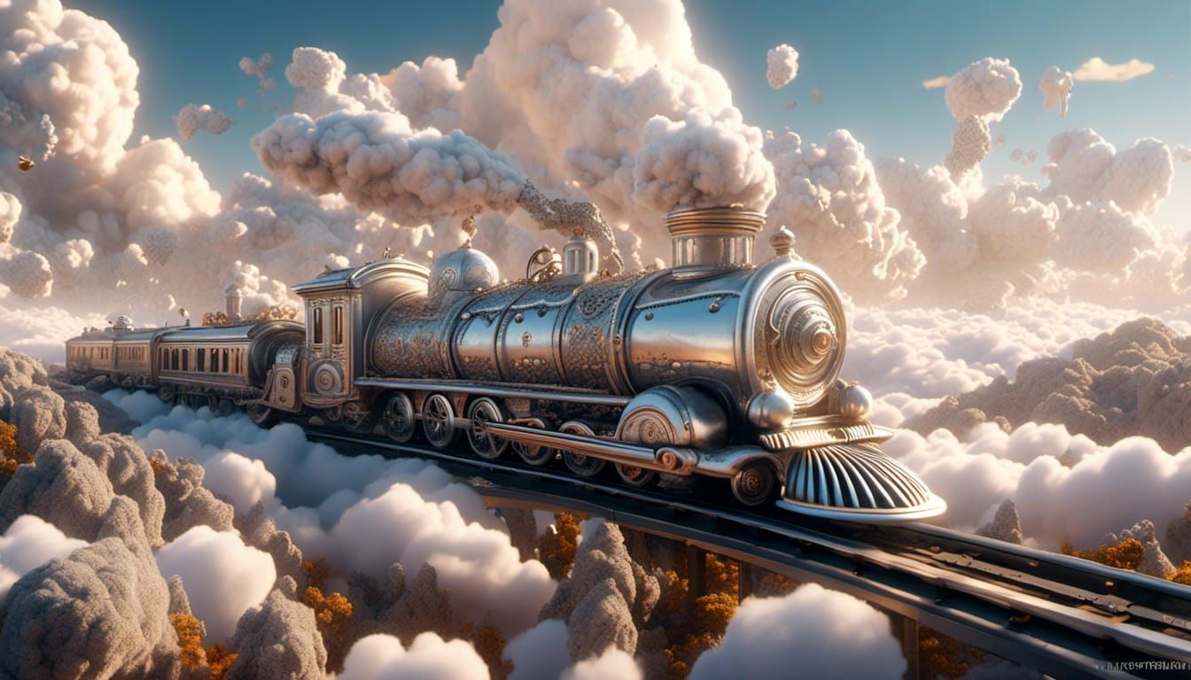 Gold Cloud Train 2