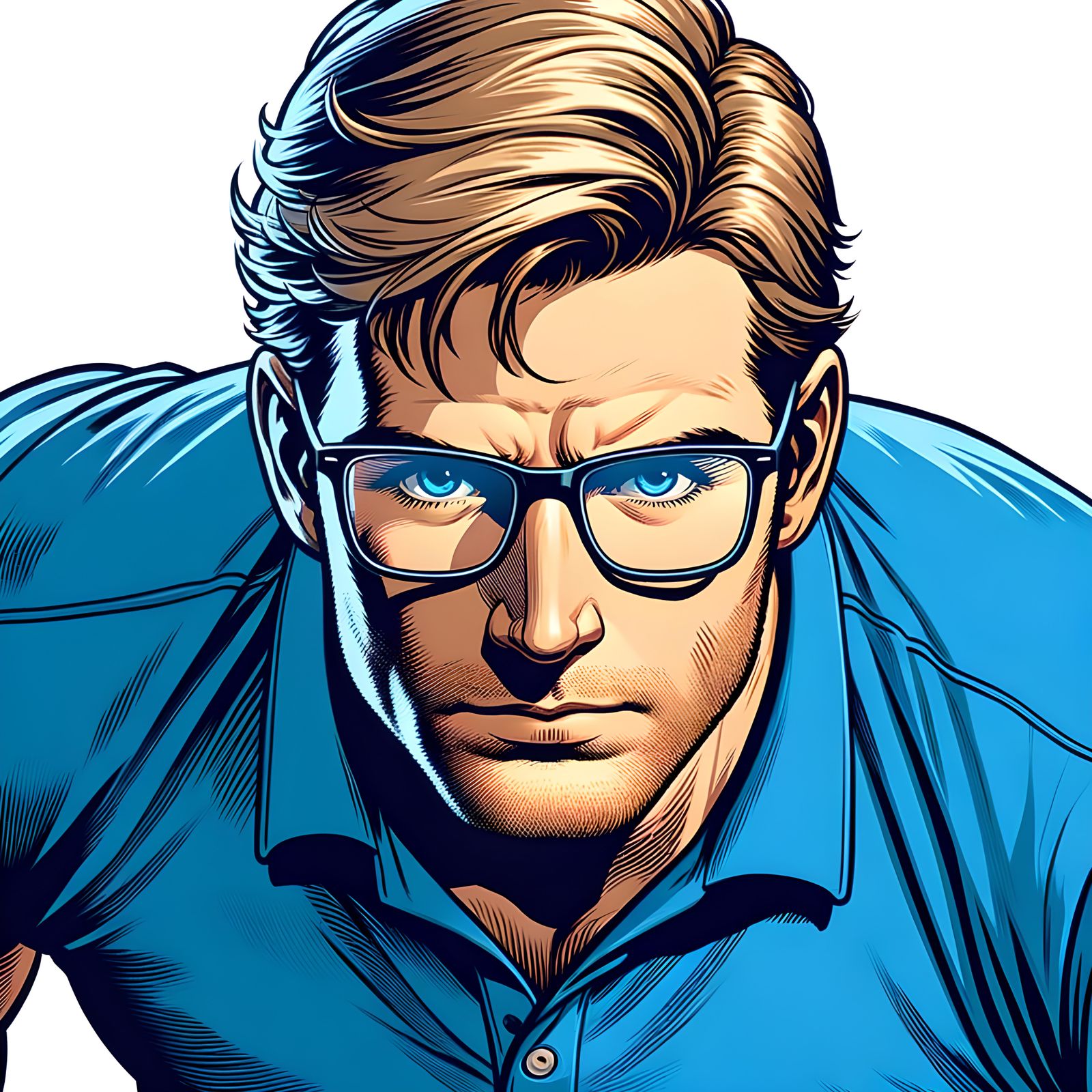 Resilient Man Rising: A Visual Representation of Strength