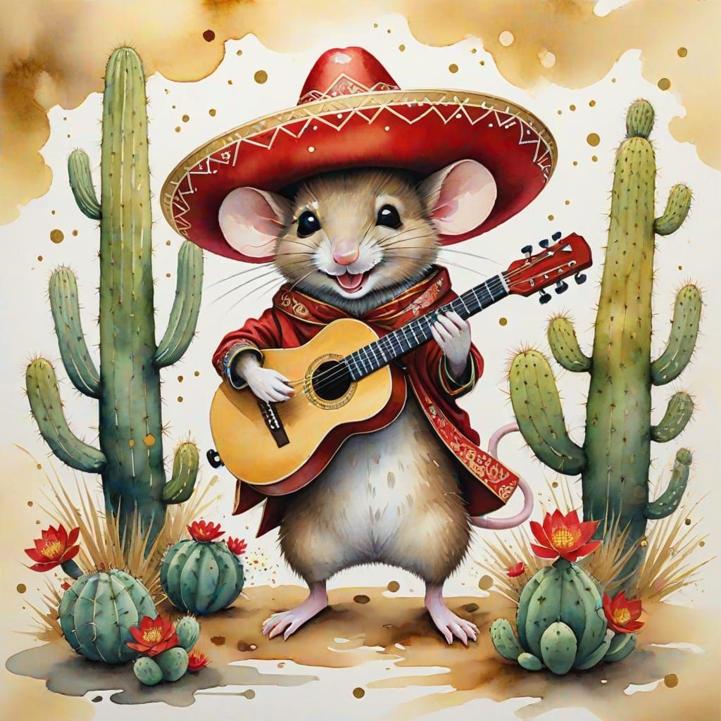 Mouse mariachi.