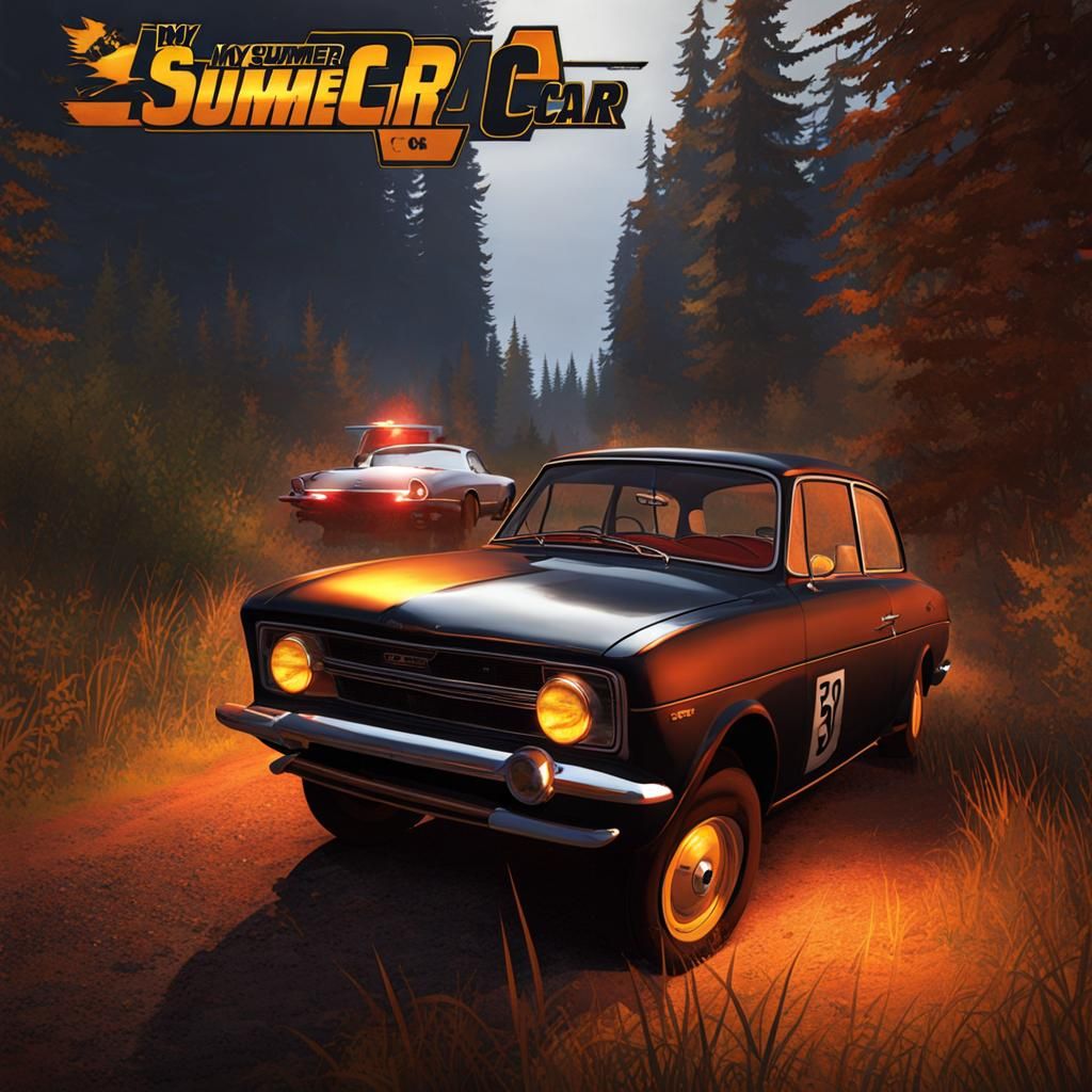 My Summer Car Game Logo Design