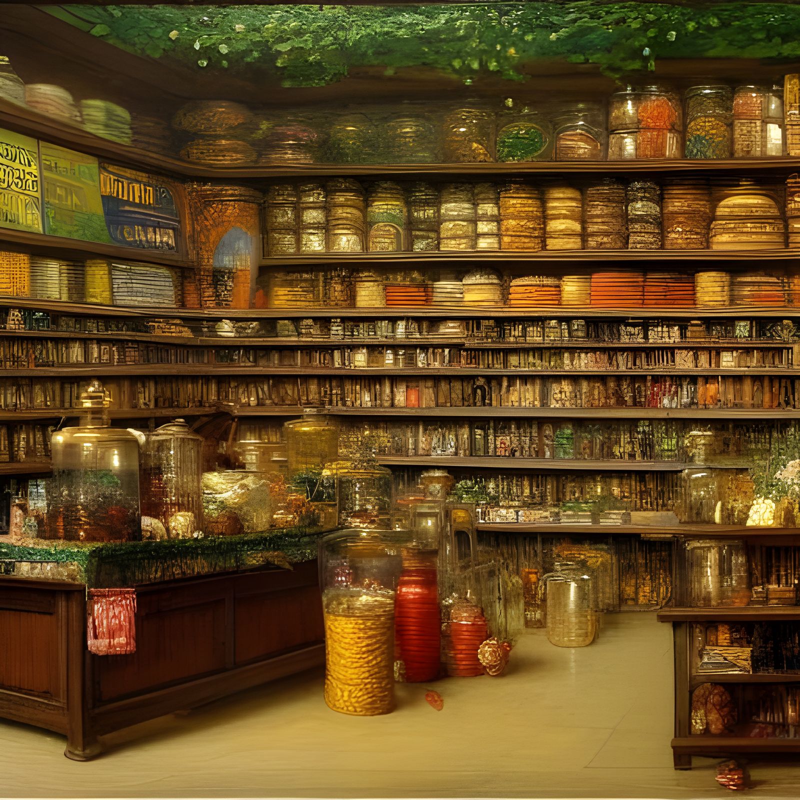 Shopkeeper's Shelves: Rococo Luminism and Orientalism Art