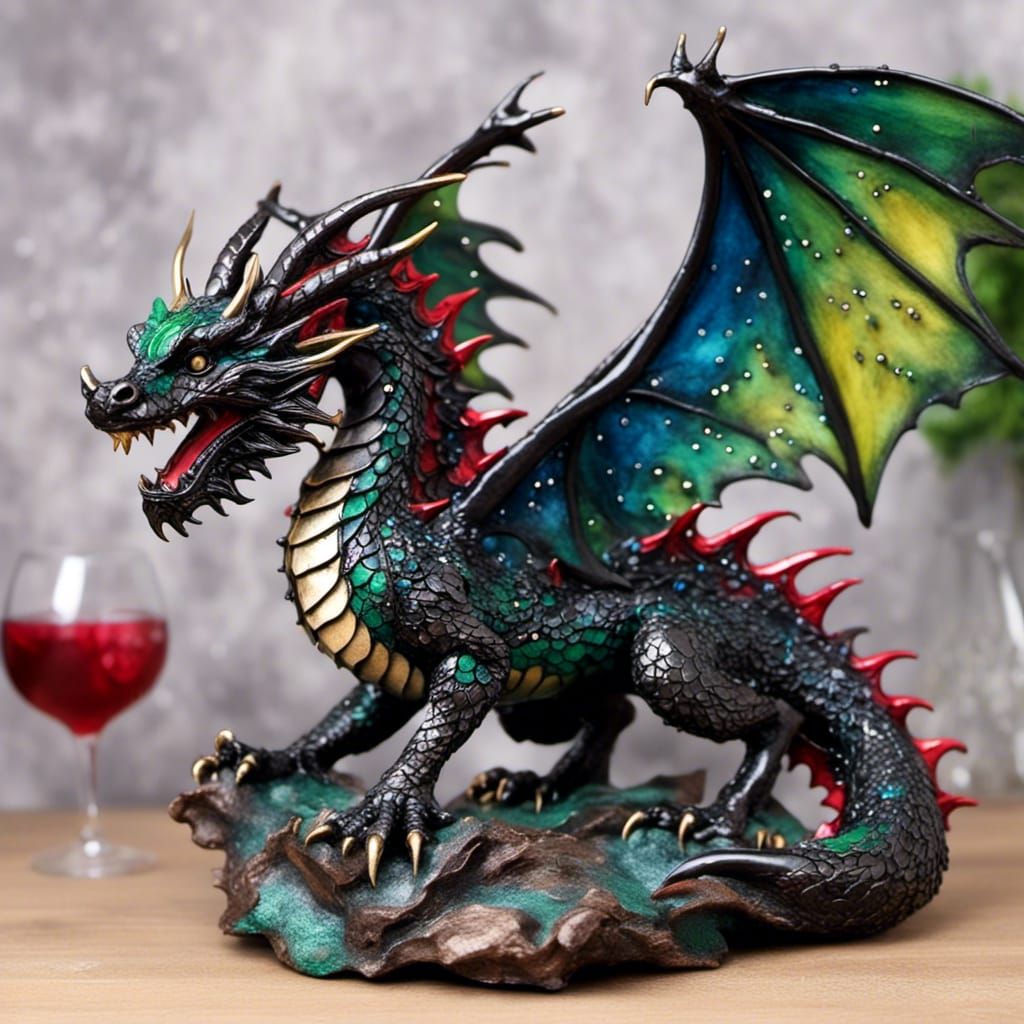 Dragon in the Style of Paolo Uccello