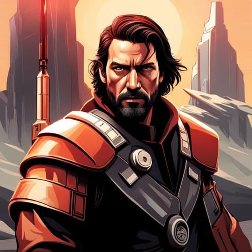 Star Wars Zabrak Mercenary Concept Art