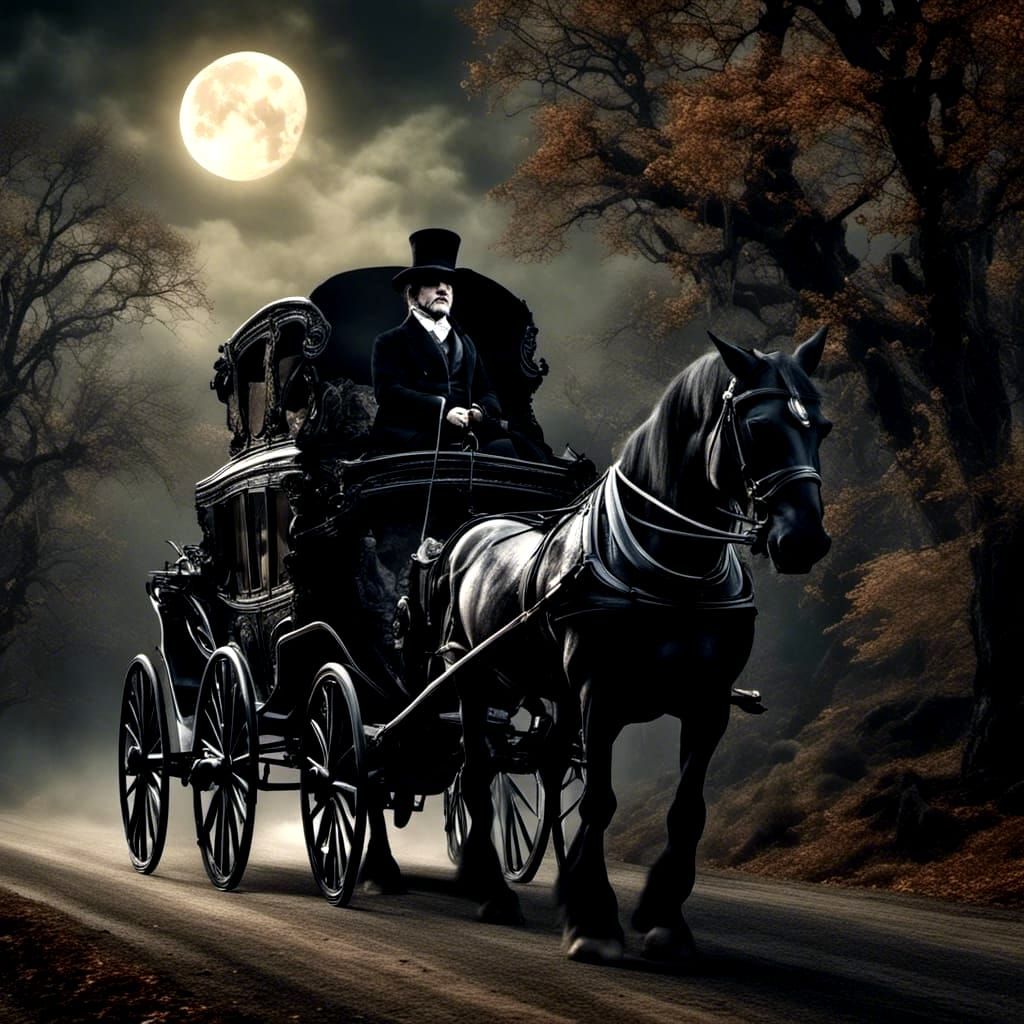 Jonathan Harker's Carriage Ride
