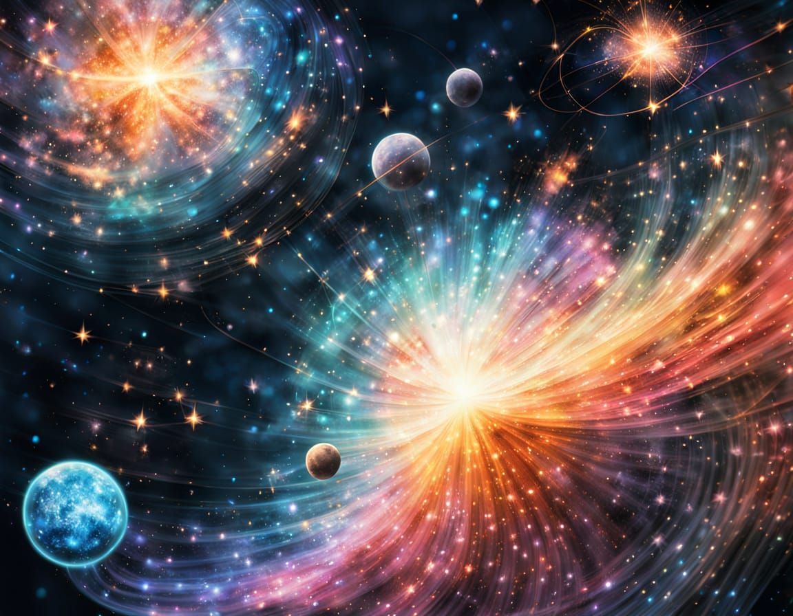 Stardust Conductor Orchestrates Cosmic Symphony