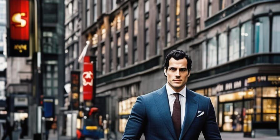 Hyperrealistic Superman Portrait in Professional Photography...