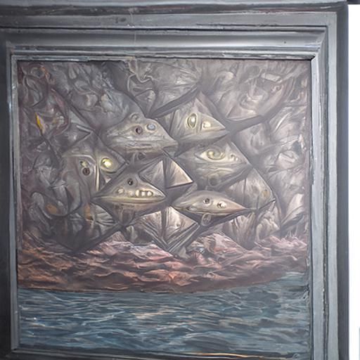 Innsmouth: Non-Euclidean Geometry in Hyperrealistic Painting