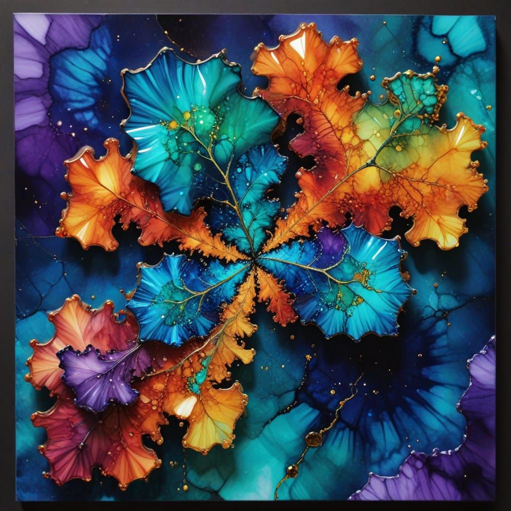 Stained Glass Lettuce