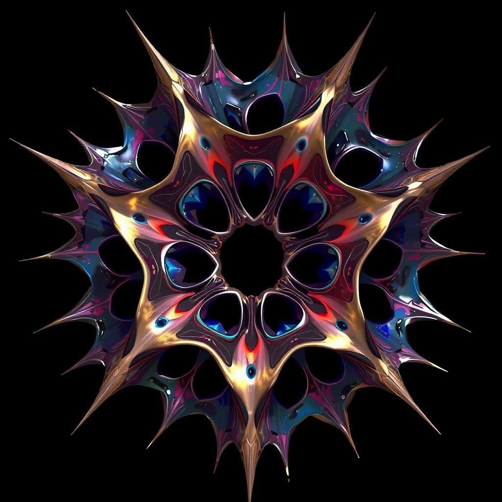 Extraterrestrial Seed Pod from Space