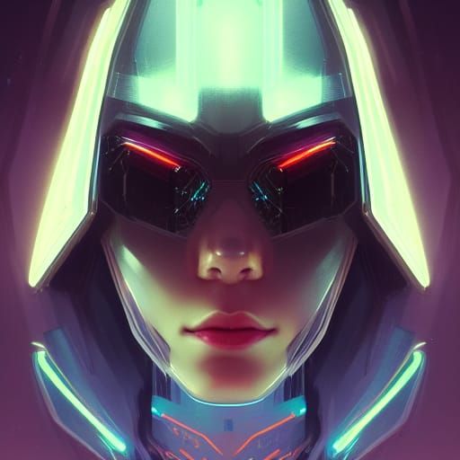 Cyberpunk Portrait in Hyperdetailed 8k Resolution