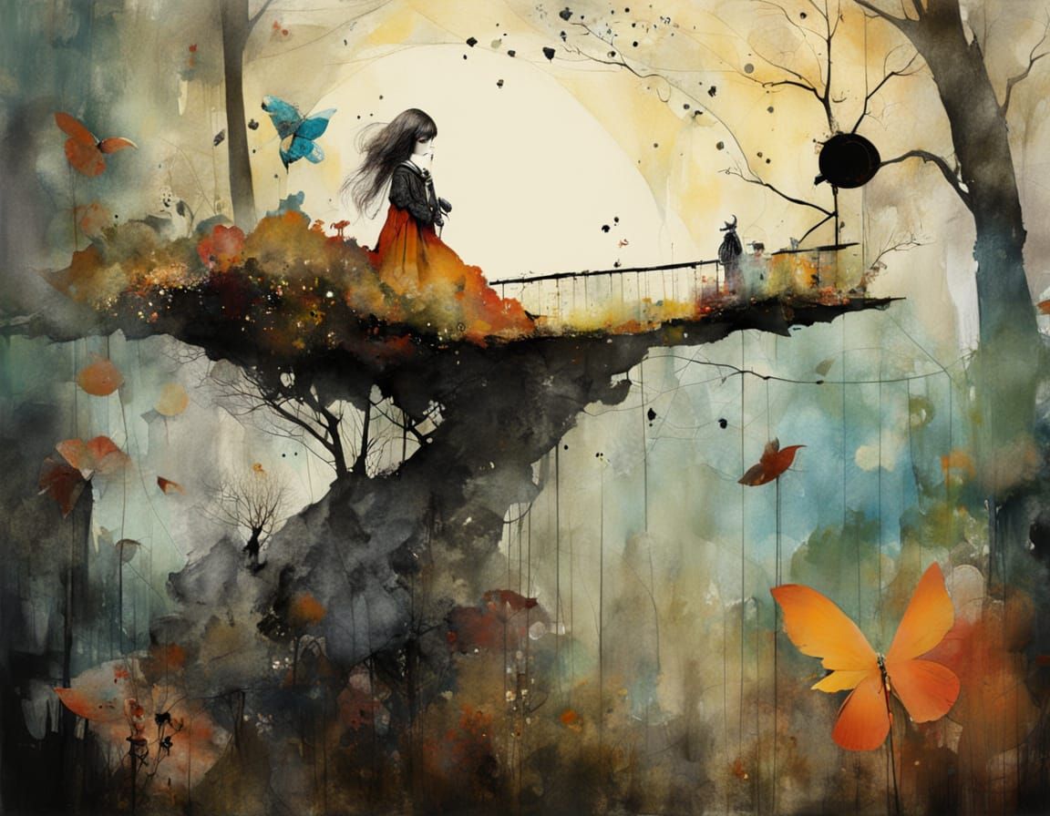 Whimsical Creature Portrait in Fairy Tale Style