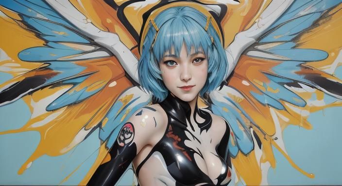 rei ayanami wings