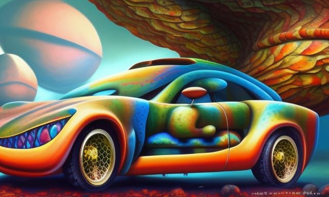 Lizardous-Car : lizardscape