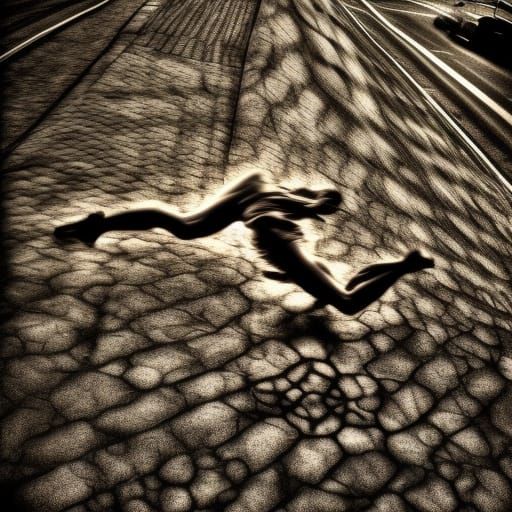 Soul Leaving Body in Hyperrealistic Detail