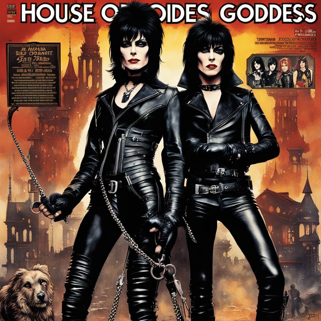 Joan Jett Domina on Tabloid Cover Art