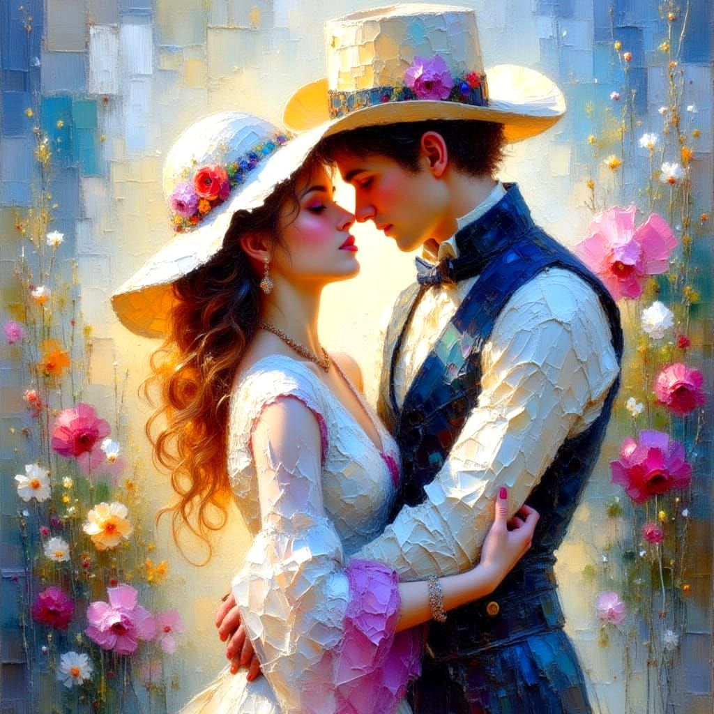 Whimsical Ballerina in a Soft, Dreamy Landscape