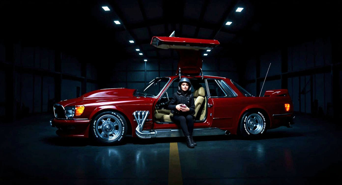 Koenig 500 SLC in Aviation Hangar at Night