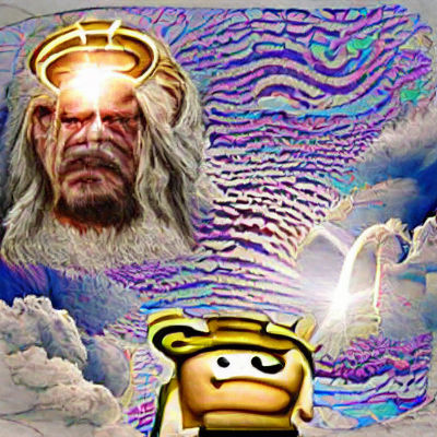 AI Image of a God