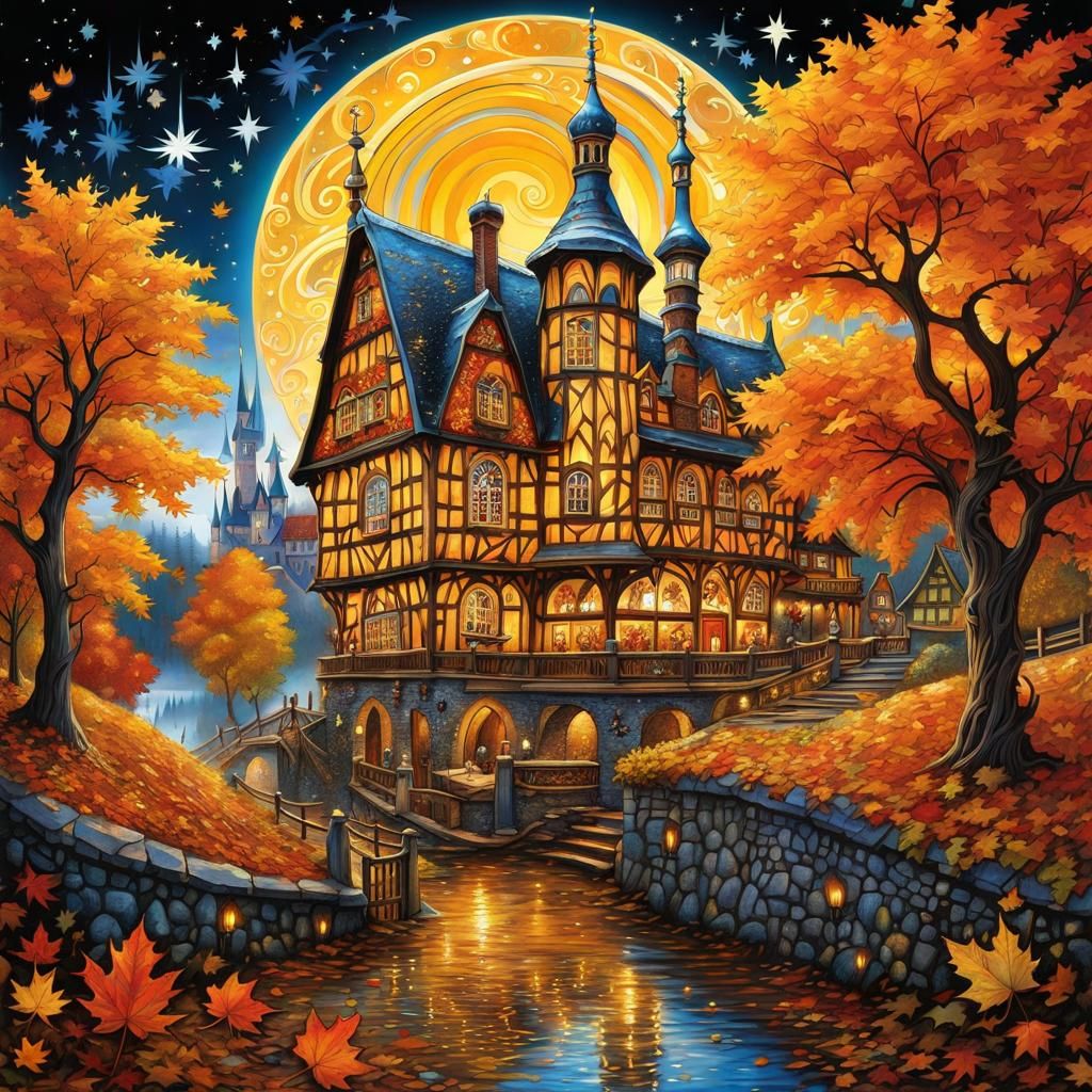 Oktoberfest in Bavaria: Tim Burton's High Gothic Autumn